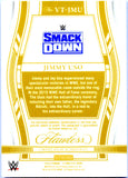 Jimmy Uso 2024 Flawless WWE Patch On Card Auto SP 13/25