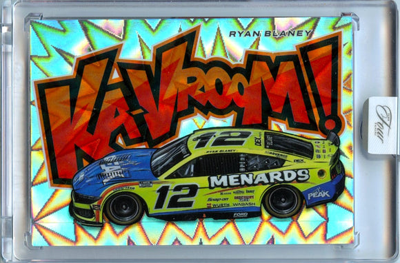 Product Ryan Blaney 2025 Panini Turn Four NASCAR Ka-Vroom! Case Hit SSP #10 Link