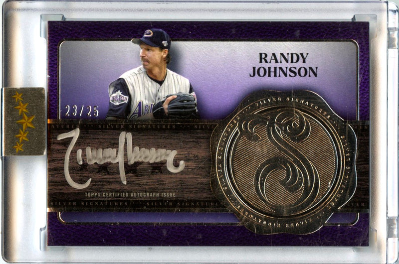 Randy Johnson 2025 Topps Five Star Silver Signatures Auto SP 23/25-1