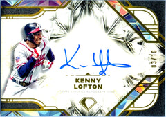 Kenny Lofton 2025 Topps Diamond Icons On Card Auto SP 3/10-1