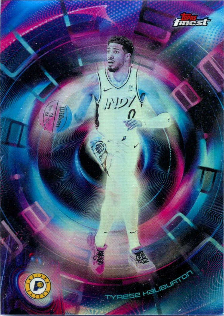 Tyrese Haliburton 2025-26 Topps Finest Pulse SSP