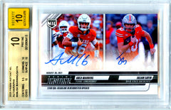 Arch Manning Julian Sayin RC 2025 Panini Instant NIL A Variation Dual Rookie Auto SP 67/99 BGS 10-1