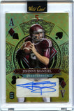 Johnny Manziel 2024 Wild Card Gold Ace Auto SP 1/1