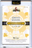Johnny Manziel 2024 Wild Card Gold Ace Auto SP 1/1