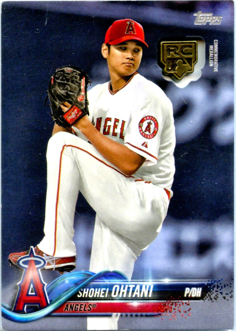 Shohei Ohtani 2020 Topps Rookie Retrospective RC Logo Medallion-1