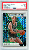 Larry Bird 2019-20 Panini Mosaic Genesis Prizm Retail SSP #290 PSA 10
