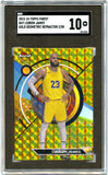 Lebron James 2023-24 Topps Finest Gold Geometric SP 2/50 SGC 10