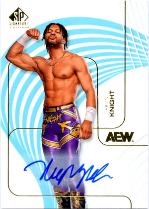 Kevin Knight 2026 Upper Deck SP Signature AEW Signature Auto #20