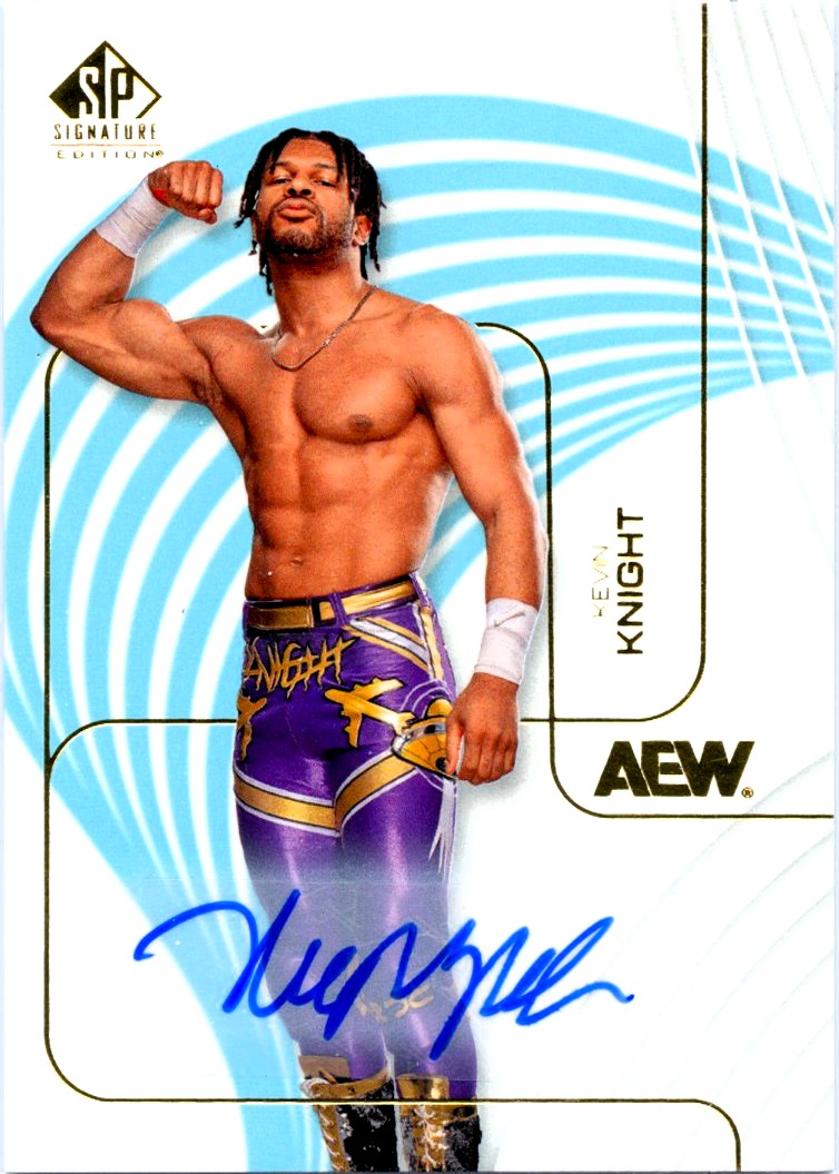 Kevin Knight 2026 Upper Deck SP Signature AEW Signature Auto #20
