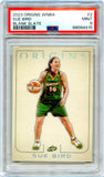 Sue Bird 2023 Panini Origins WNBA Blank Slate SSP #2 PSA 9