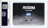 Tiffany Stratton 2025 Topps Chrome WWE Persona Case Hit SSP PSA 9