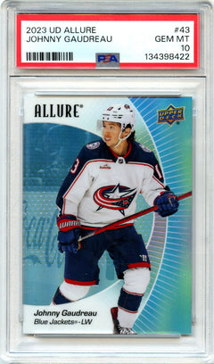 Johnny Gaudreau 2023-24 Upper Deck Allure #43 PSA 10-1