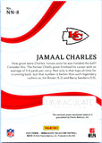 Jamaal Charles 2023 Immaculate Jumbo Letter Patch SP 6/7