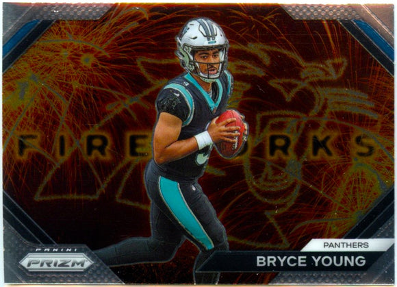 Bryce Young RC 2023 Panini Prizm Fireworks Rookie