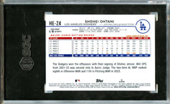 Shohei Ohtani 2024 Topps Holiday Hidden Elf SSP SGC 9-2
