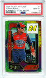 Jeff Gordon 2025 Panini Select NASCAR Tie Dye Numbers SP 1/25 PSA 10