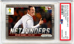 Wayne Rooney 2014 Panini Prizm World Cup Net Finders #9 PSA 10-1