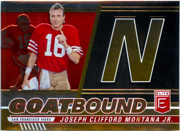 Product Joe Montana 2023 Panini Donruss Elite Goatbound 