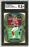 Patrick Mahomes II 2020 Panini Select Club Level Copper Die Cut SP 112/355 SGC 9.5