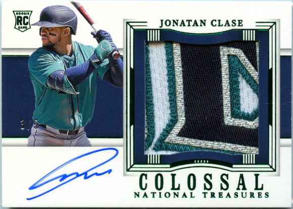 Product Jonatan Clase RC 2024 National Treasures Green Colossal Rookie Patch Auto SP 3/5 Link