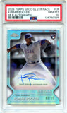 Kumar Rocker RC 2025 Topps Chrome National Rookie Auto PSA 10