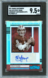 Joe Montana 2021 Panini Contenders Platinum Legendary Contenders Auto SP 1/1