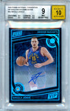 Nikola Jokic 2025 Panini National Gold Pack Gem Auto SP 2/2 BGS 9