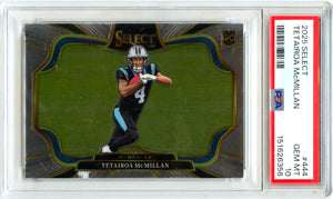 Tetairoa Mcmillan RC 2025 Panini Select Field Level Rookie #444 PSA 10