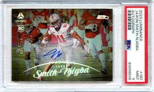 Jaxon Smith-Njigba RC 2023 Panini Luminance Rookie Auto SP 36/200 PSA 9
