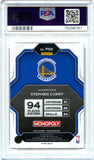 Stephen Curry 2022-23 Panini Prizm Monopoly Run Mr. Monopoly PSA 9