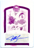 Jeff Blake 2024 National Treasures Printing Plate Auto SP 1/1
