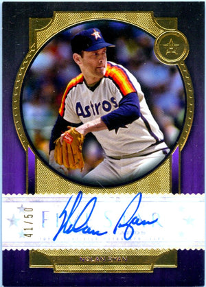 Nolan Ryan 2022 Topps Five Star Purple Auto SP 41/50