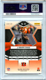 Ja'marr Chase 2022 Panini Mosaic Gold Mosaic SP 4/10 PSA 9