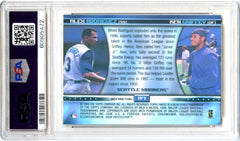 Ken Griffey Jr Alex Rodriguez 1999 Topps Finest Refractor Double Feature PSA 9-2