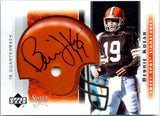 Bernie Kosar 2005 Upper Deck Sweet Spot Helmet Auto