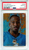 Quentin Johnston RC 2023 Panini Micro Mosaic Rookie SSP PSA 10