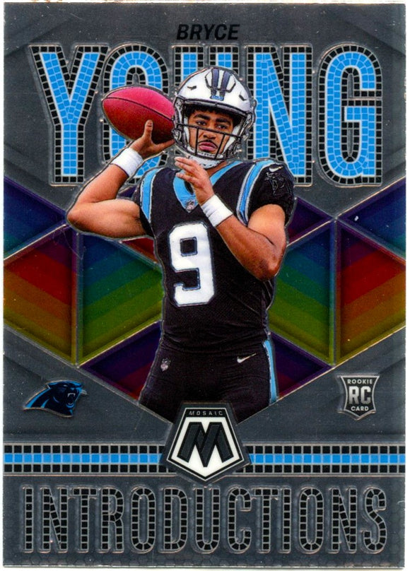 Bryce Young RC 2023 Panini Mosaic Introductions Rookie Card