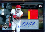 Jamaal Charles 2010 Panini Limited Team Trademarks Game Used Patch Auto SP 3/10