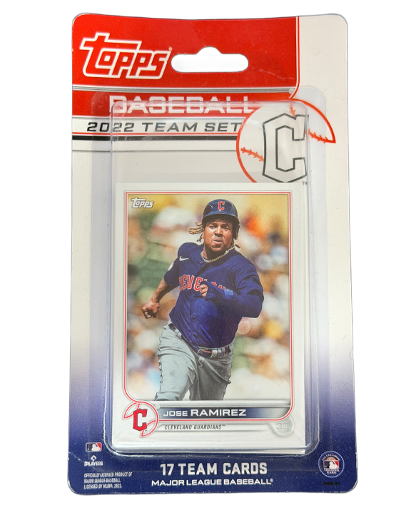 Product 2022 Topps Baseball Team Set - Cleveland Indians Link