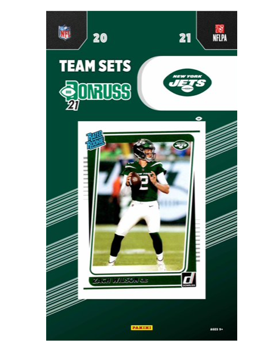 2021 Panini Donruss Football Team Set - New York Jets-1