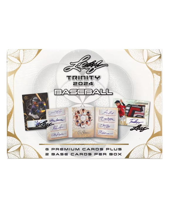 Product 2024 Leaf Trinity Baseball Hobby Box Link