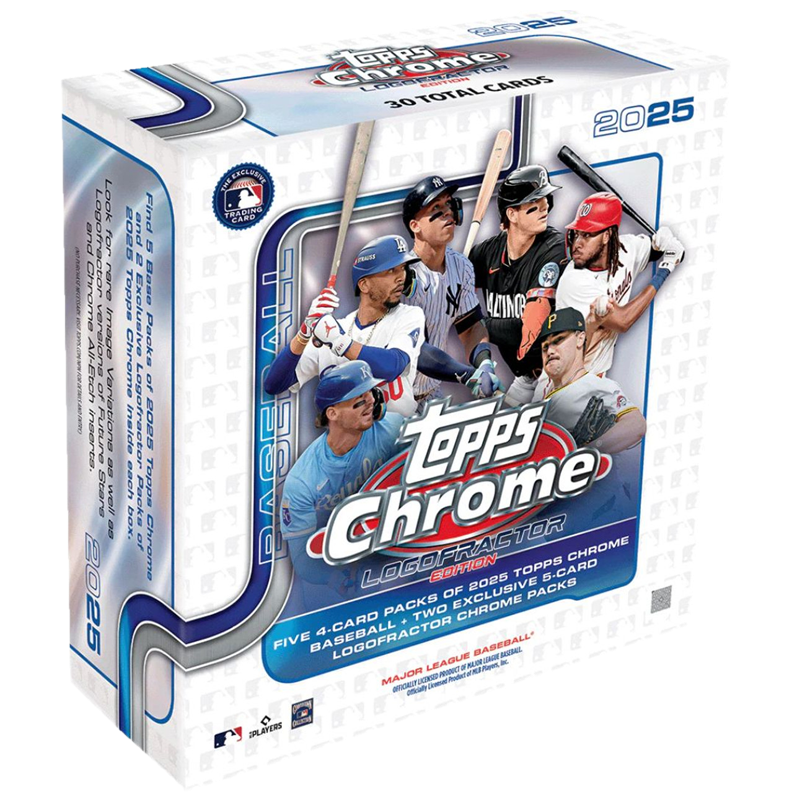 2025 Topps Chrome Logofractor Edition Baseball Box