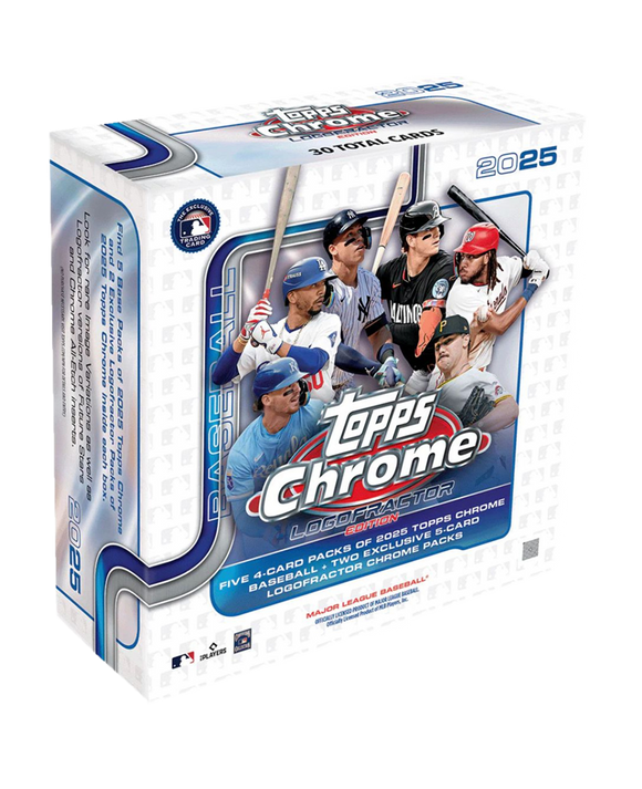 Product 2025 Topps Chrome Logofractor Edition Baseball Box Link