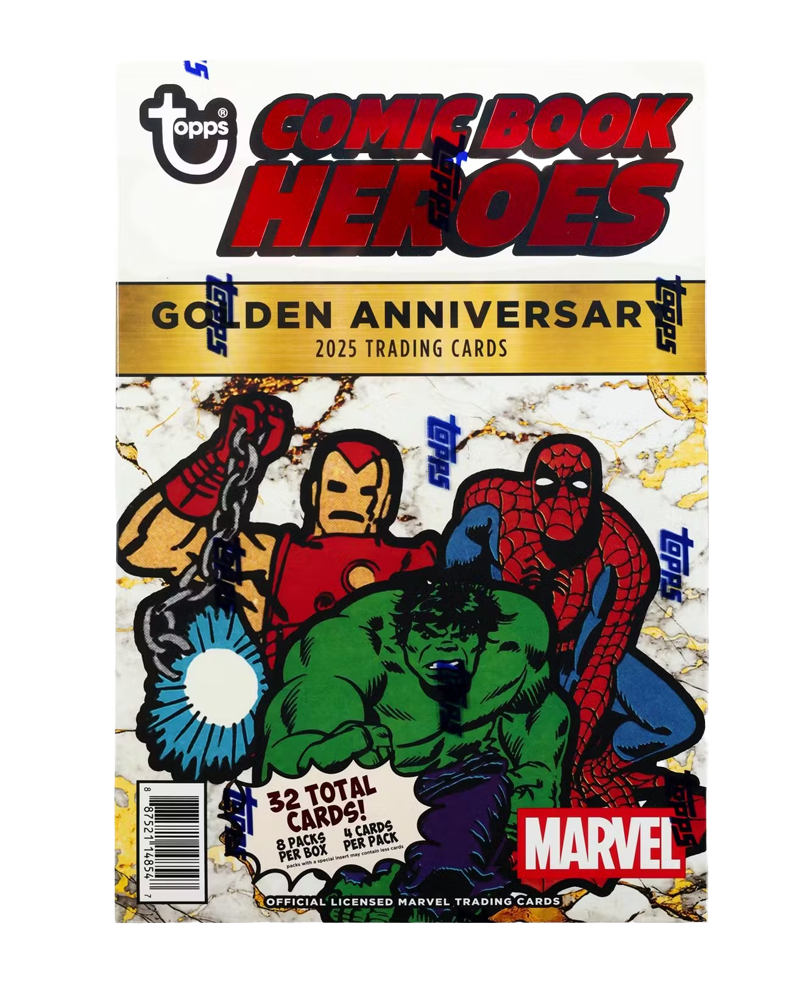 Marvel Comic Book Heroes 1975 Golden Anniversary Hobby Box (Topps 2025)-1