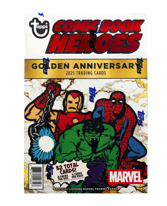 Marvel Comic Book Heroes 1975 Golden Anniversary Hobby Box (Topps 2025)