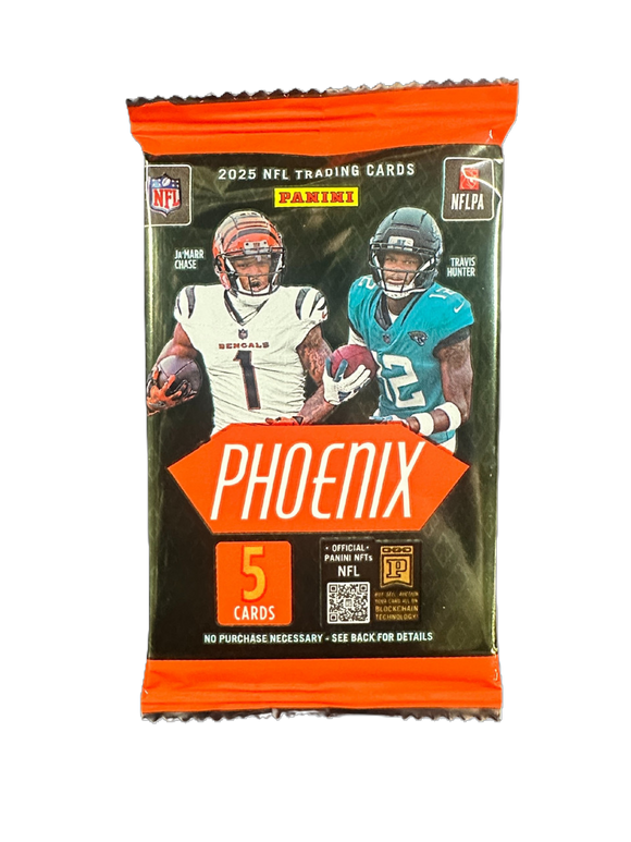 Product 2025 Panini Phoenix Football Hobby Pack Link