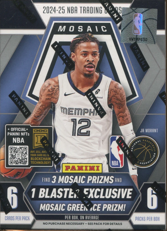 Product 2024-25 Panini Mosaic Basketball Hobby Blaster Box Link