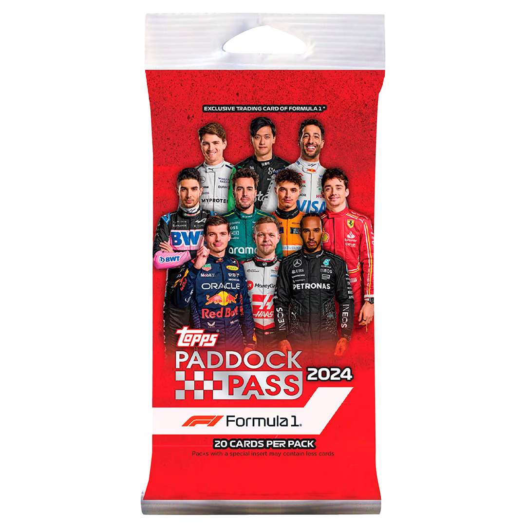 2024 Topps Paddock Pass F1 Racing Value Pack-1