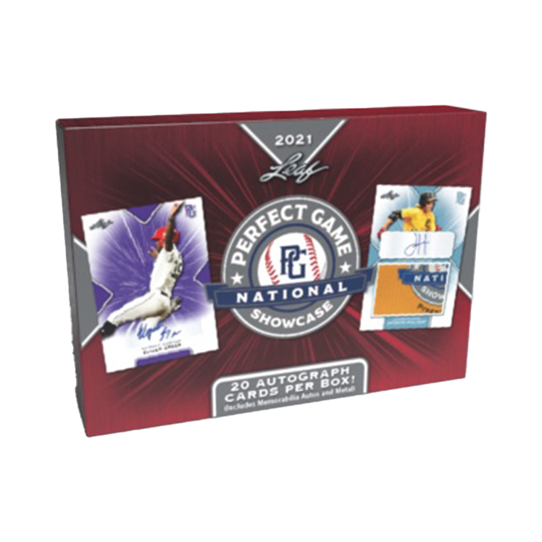 2021 Leaf Perfect Game National Showcase Hobby Box