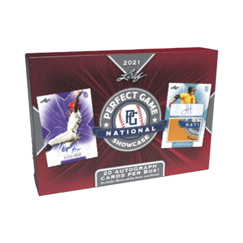 2021 Leaf Perfect Game National Showcase Hobby Box-1